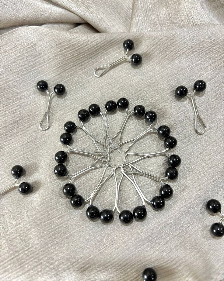 Turkish Hijab Pins (Black)